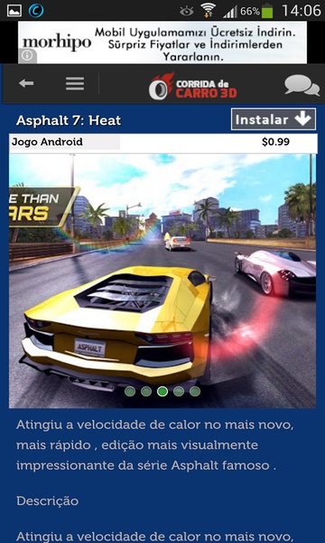 Jogos de Carros de Corrida 3D versão móvel andróide iOS apk baixar