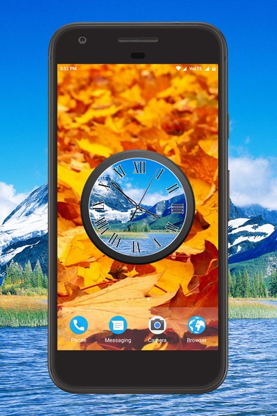 Beautiful Clock Live Wallpaper - Preview 3