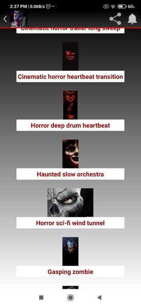 Horror Sounds Effects - Preview 5