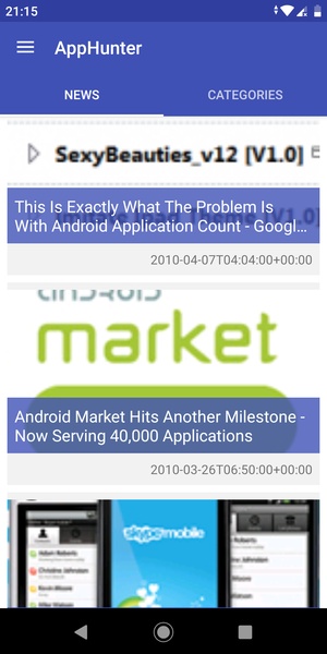 AppHunter - Preview 1
