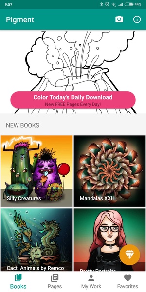 Download do APK de Livro de Colorir por número Gr para Android