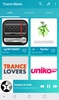 Trance music radios online screenshot 2