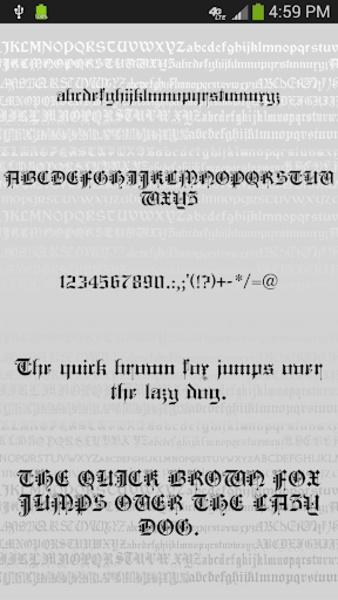 Gothic Free Font Theme - Preview 7