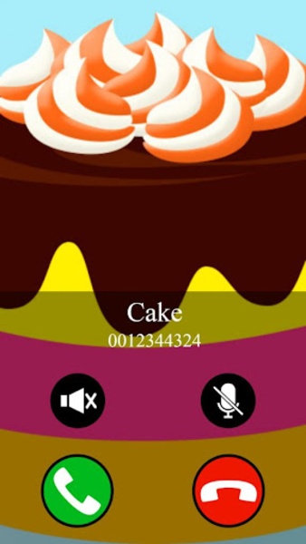 Fake Call And SMS Cake Game - Preview 2