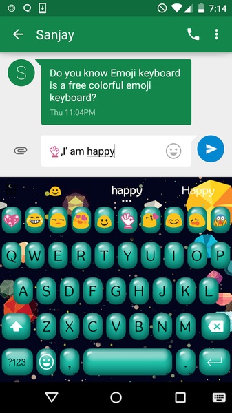 Bubble Love Skin Keyboard - Preview 2