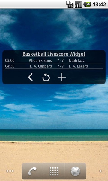 Basketball Livescore Widget - Preview 19