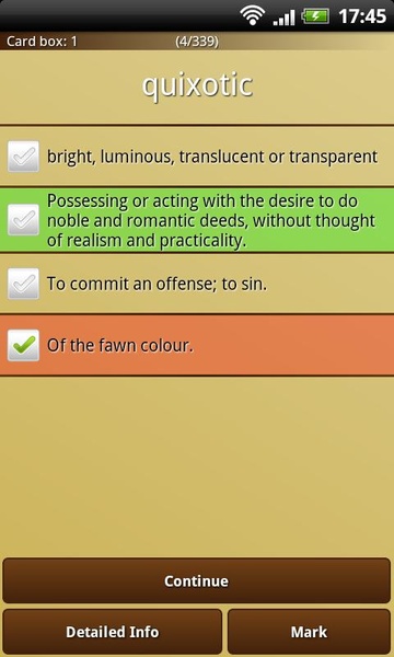 Word Trainer EN Free - Preview 4