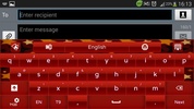 Red Star GO Keyboard Theme screenshot 4