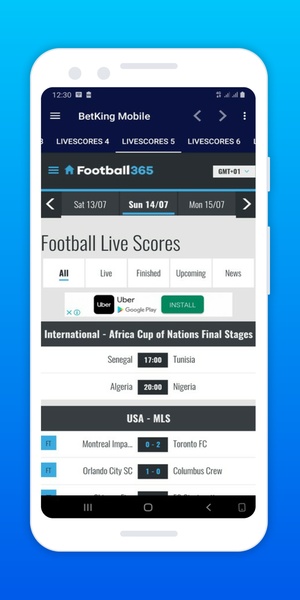 Betking Mobile - Preview 3