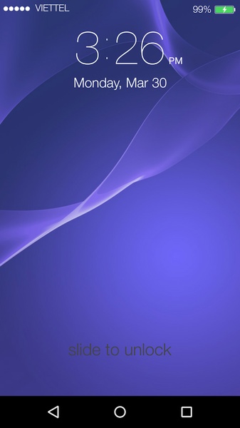Lock Screen Xperia - Preview 4