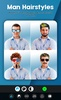 Men Hairstyle Photo Editor screenshot 8