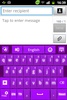 GO Keyboard Royal Purple theme screenshot 6