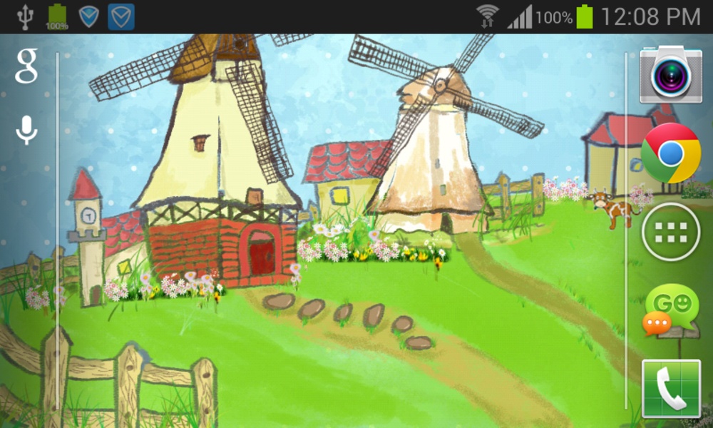 Cartoon windmill - Preview 1