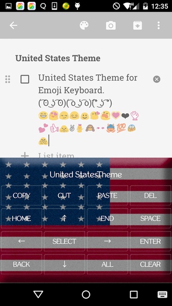 United States Emoji Keyboard - Preview 4
