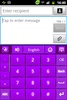 GO Keyboard Royal Purple theme screenshot 1
