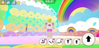 Rainbow Parkour sweet Girl screenshot 1