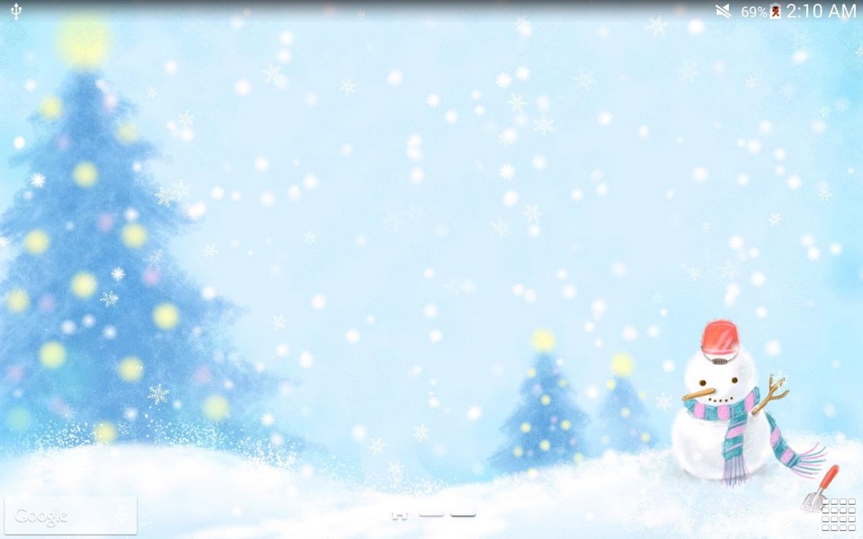 Cartoon Christmas Live Wallpaper - Preview 1