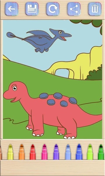 Paint Dinosaurs - Preview 1