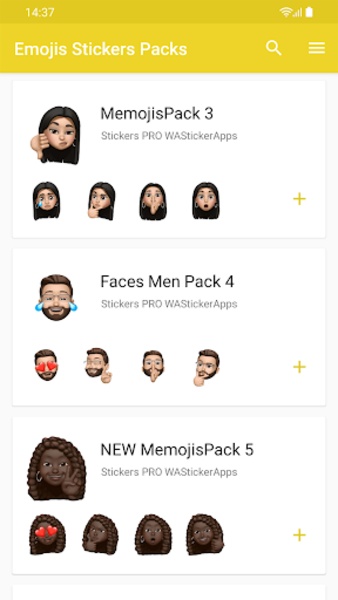 Stickers Emojis WAStickerApps - Preview 3