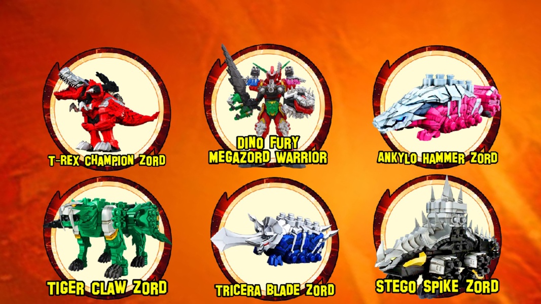 Fury Ranger Dino Robot Zord Puzzle - Preview 7