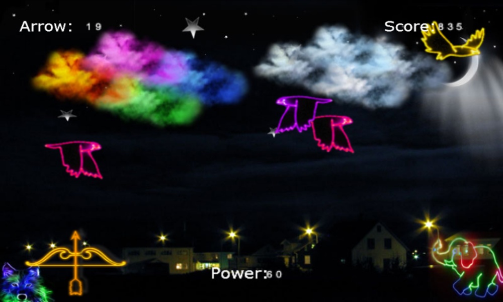 3D Neon Bird Shooter - Preview 2