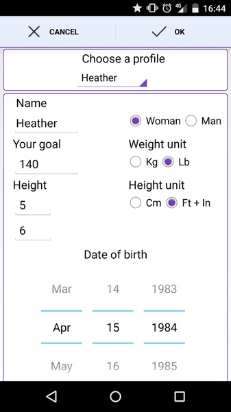 BMI-Weight Tracker - Preview 1