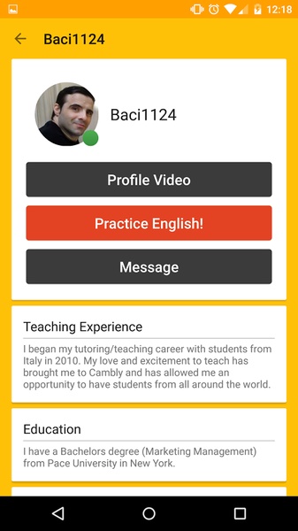 Cambly English Teacher - Preview 7