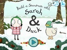 Sarah & Duck: Build a Snowman screenshot 7