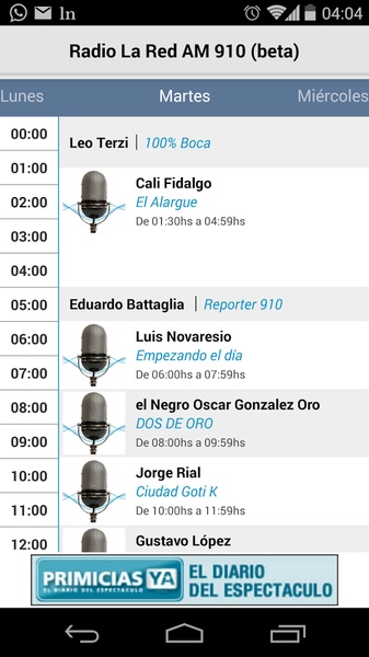Radio La Red - Preview 1