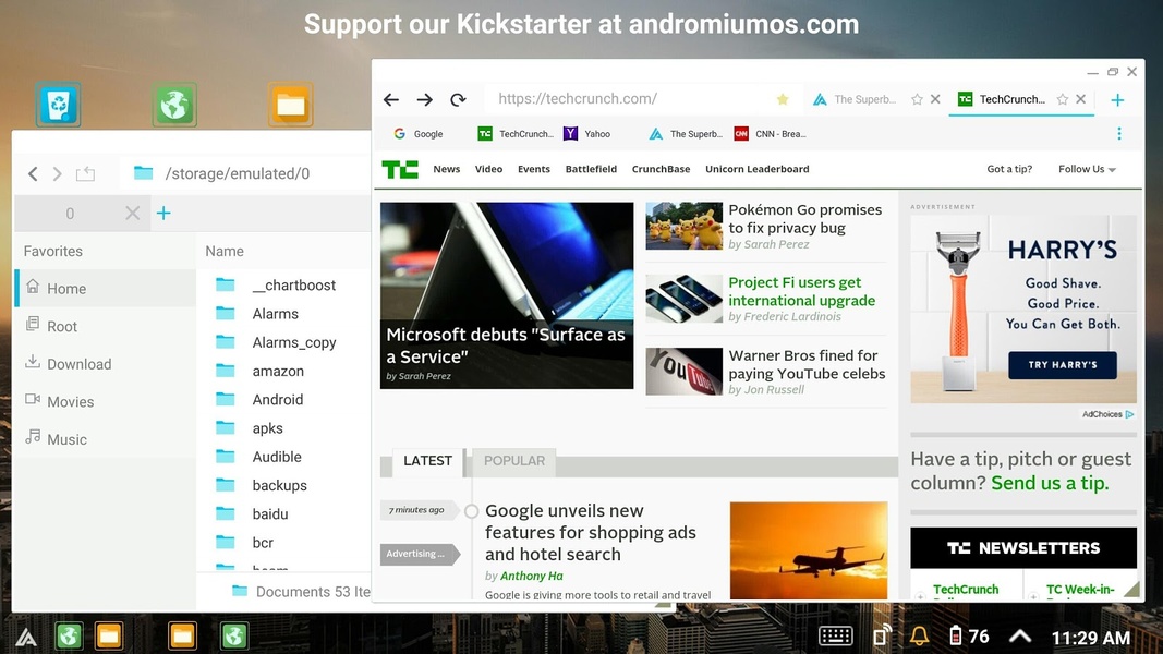 Andromium OS - Preview 3