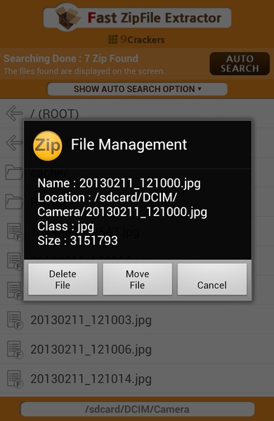 Fast ZipFile Extractor - Preview 1