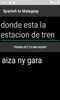 Spanish to Malagasy Translator screenshot 2