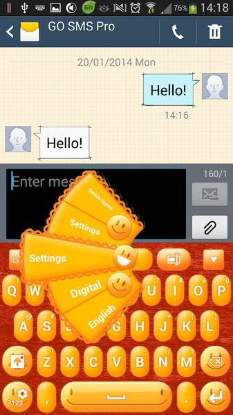 GO Keyboard Emoji - Preview 11