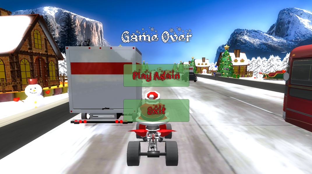 Christmas Traffic Racer - Santa Claus Driving 3D - Preview 4