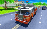 Real Flying Fire Truck Robot screenshot 5