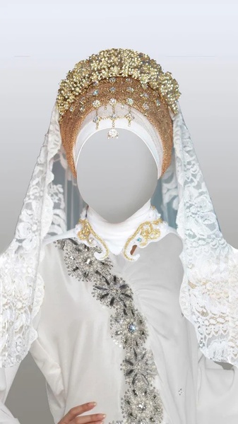 Hijab Wedding Photo Montage - Preview 3