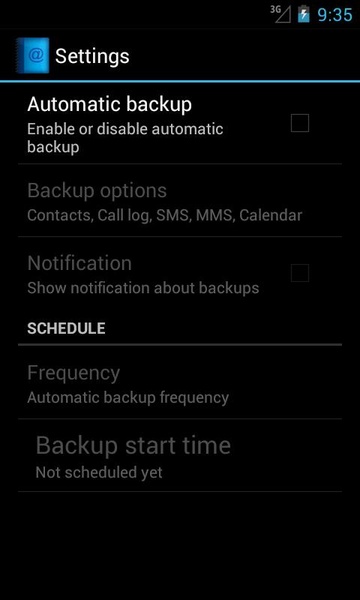 Organizer mobile - Preview 1
