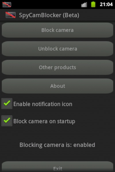 SpyCamBlocker (Beta) - Preview 2