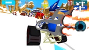 Cat Race Car Snow Drift Stunts screenshot 3