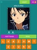 Sword Art Online Quiz screenshot 1