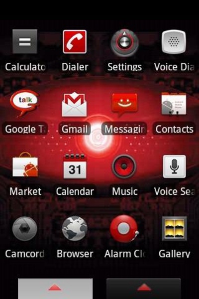 Black Droid Dxtop Theme - Preview 1