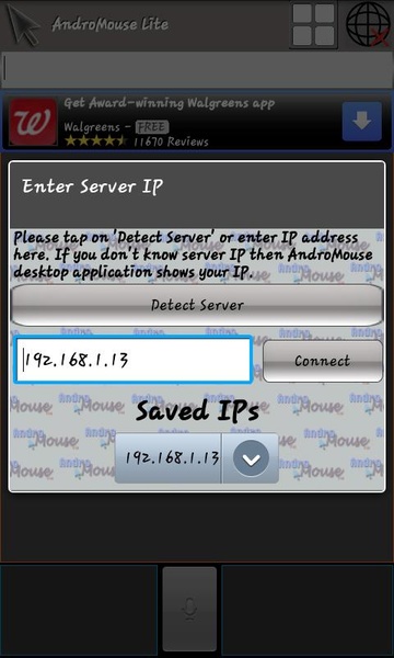 AndroMouse Lite - Preview 3