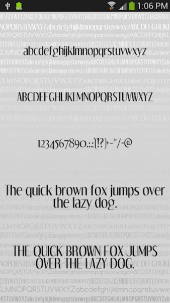 Clean Free Font Theme - Preview 5