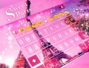 Sweet Paris Emoji Keyboard screenshot 1