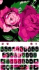 Hot Pink Roses Keyboard Theme screenshot 1