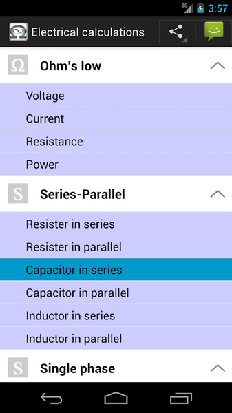 Electrical calculations - Preview 4