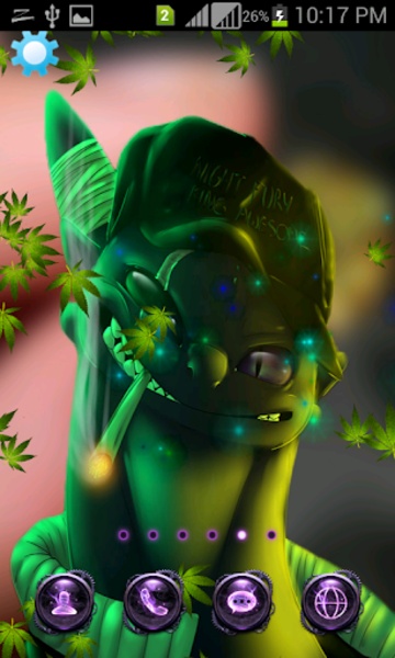 Weed Marijuana Live Wallpaper - Preview 1