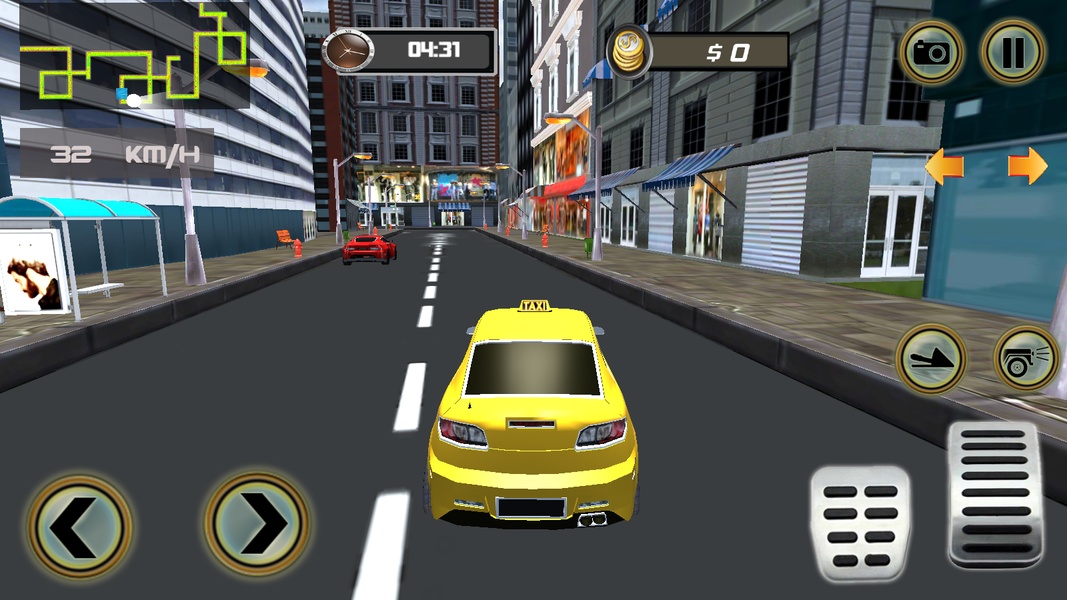 Taxi Cab ATV Quad Bike Limo City Taxi Driving Game - Preview 5
