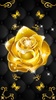Golden Rose APUS Live Wallpape screenshot 2