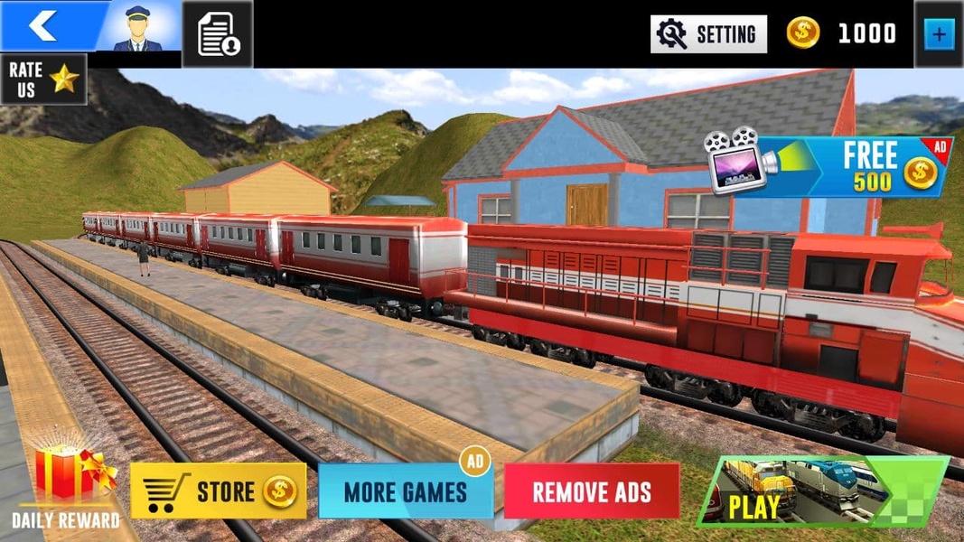 Train Driver Racing 3D Free - Preview 3